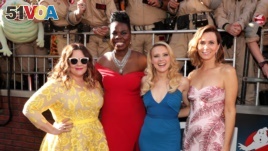 Melissa McCarthy, Leslie Jones, Kate McKinnon, and Kristen Wiig are seen at the Los Angeles Premiere of Columbia Pictures' 