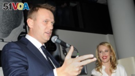 Russian opposition leader Aleksei Navalny