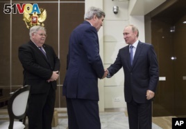 Kerry Has 'Frank' Talks With Putin, Lavrov