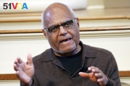 This Wednesday, Feb. 5, 2014 file photo shows Bob Moses, a director of the Mississippi Summer Project and organizer for the Student Non-Violent Coordinating Committee (SNCC) answering questions about Freedom Summer in 1964 during a national youth summit h