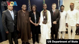 U.S. Assistant Secretary of State for African Affairs Linda Thomas-Greenfield and members of the Committee.