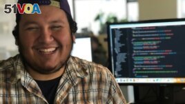 Enrique Rico, 26, a developer at Avvo, an online marketplace for legal services, is seen in Seattle, Washington, U.S., in this March 2018 picture. (Courtesy Enrique Rico/Handout via REUTERS)