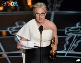 Patricia Arquette is one of the actors trying to get the Hollywood gender pay gap eliminated.