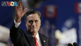 Romney Says He Will 'Restore the Promise of America'