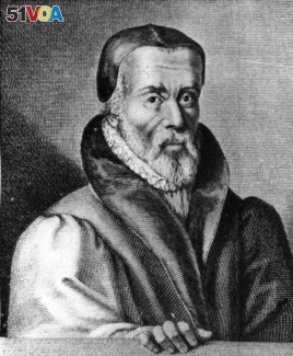 An image believed to be of William Tyndale.