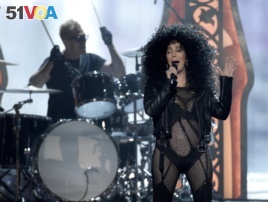 Cher performs at the Billboard Music Awards.