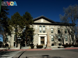 Federal courthouse in Santa Fe, N.M.
