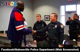Shaquille O'Neal Meets Gainesville Police Department