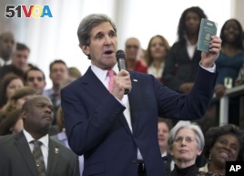 Kerry Begins Work as Secretary of State