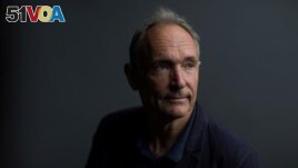In this file photo, World Wide Web founder Tim Berners-Lee poses for a photograph following a speech at the Mozilla Festival 2018 in London, Britain October 27, 2018. (REUTERS/Simon Dawson)