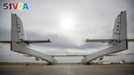The Stratolaunch has the largest wingspan of any aircraft ever built, 117 meters. (Stratolaunch Systems)