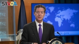 Ambassador-at-Large for International Religious Freedom Sam Brownback unveils the annual U.S. assessment of religious freedom around the world. (May 29, 2018. )