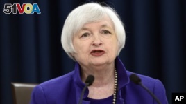 Federal Reserve Chair Janet Yellen speaks during a news conference in Washington, Wednesday, Dec. 16, 2015, following an announcement that the Federal Reserve raised its key interest rate by quarter-point, heralding higher lending rates in an economy much