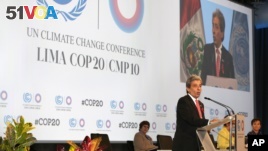 Hope for Progress at UN Climate Talks in Lima 
