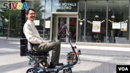 Professor Marcelo Ang, with the Department of Mechanical Engineering at the National University of Singapore, leads the driverless scooter project. (Courtesy: National University of Singapore)
