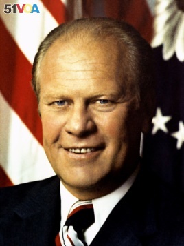Gerald Ford official presidential portrait by David Hume Kennerly