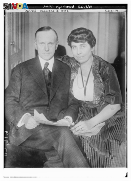 President Calvin Coolidge and Grace Coolidge