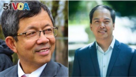 Vesna Noun, (left) and Sokhary Chau, are two of four Cambodian-American candidates from minority group in Lowell who run to get elected into Lowell's city council. (Courtesy Photo)