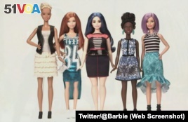 The manufacturer of the Barbie doll announced three new body types for the doll on January 28, 2016. They are tall, curvy and petite.