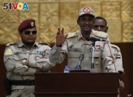 Sudanese Gen. Mohammed Hamdan Dagalo, the deputy head of the military council in Sudan.