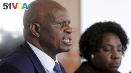 Zimbabwe's Finance Minister Patrick Chinamasa proposed animals, cars and other items be used by small businesses to secure loans. (File photo)