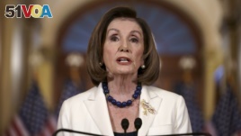 Speaker of the House Nancy Pelosi, D-Calif., makes a statement at the Capitol in Washington, Thursday, Dec. 5, 2019. Pelosi said she had directed Democrat committee heads to write articles of impeachment against President Donald Trump.