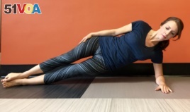 This is the easy version of the Side Plank improves exercise.