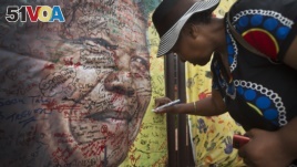 South Africans Mourn Death of Mandela
