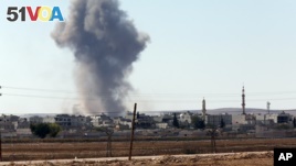 Islamic State Group Fighters Closer to Syrian Town Kobani 