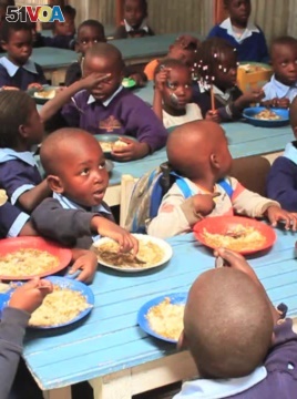 Kenyan School Feeding Program Powers Bodies, Minds