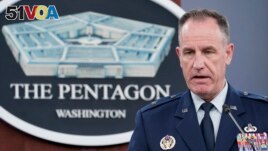 Pentagon spokesman Air Force Brig. Gen. Patrick Ryder speaks during a briefing at the Pentagon in Washington, Tuesday, Nov. 1, 2022. (AP Photo/Susan Walsh)