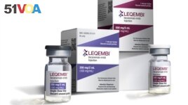 FILE - This image provided by Eisai in January 2023 shows vials and packaging for their medication, Leqembi. On Thursday, July 6, 2023. (Eisai via AP, File)