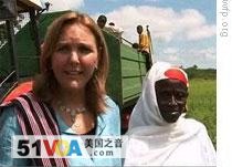 Josette Sheeran, in Ghana, says P4P will help fight hunger across Africa
