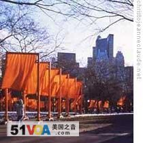 'The Gates' in New York City's Central Park