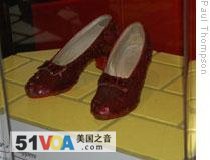 Red slippers from 'Wizard of Oz'