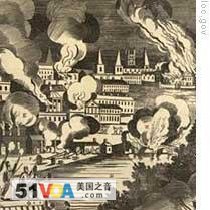 On August 24, 1814, British forces burned Washington's main government buildings