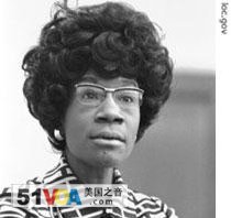 Congresswoman Shirley Chisholm announcing her candidacy for president 