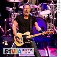 Bruce Springsteen and his E Street band is among artists that will perform at the Bonnaroo Music and Arts Festival this summer.