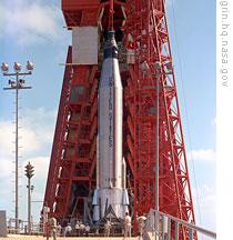 The Mercury Atlas rocket