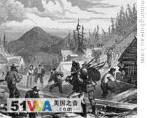  American History Series: Search for Gold Drives Settlers to the West