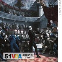 Henry Clay speaks before the United States Senate
