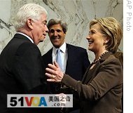 Senators Endorse Hillary Clinton for US Secretary of State