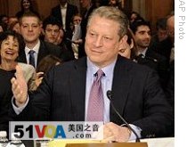 Gore Pushes Congress to Take Action on Climate Change