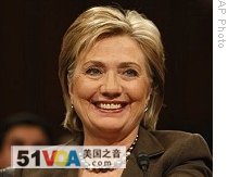 US Senate Confirms Hillary Clinton as Secretary of State