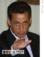 Sarkozy Urges Syria to Exert Pressure on Hamas for Gaza Cease-Fire