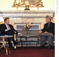 US Envoy Meets Afghan Officials in Kabul