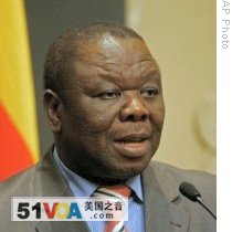 Scorned by Western Donors, Tsvangirai Seeks S. African Bailout