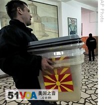 Macedonia Votes Amid Tight Security