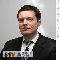 Volodymyr Omelchenko, an energy expert at Kyiv's Razumkov Center <br /> 