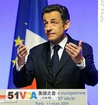 Sarkozy: France to Return to NATO Military Command